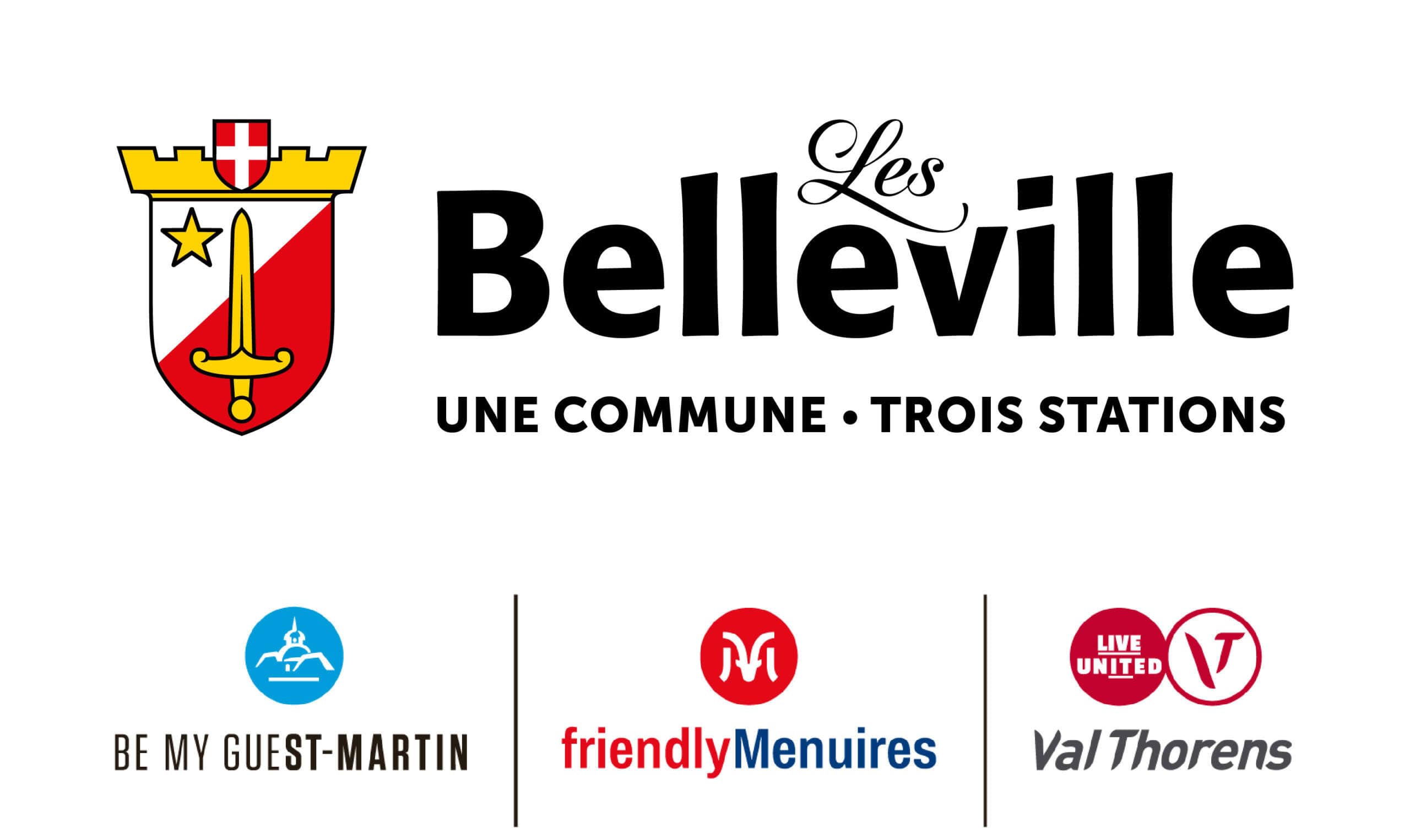 Les Belleville, commune avec trois stations de ski