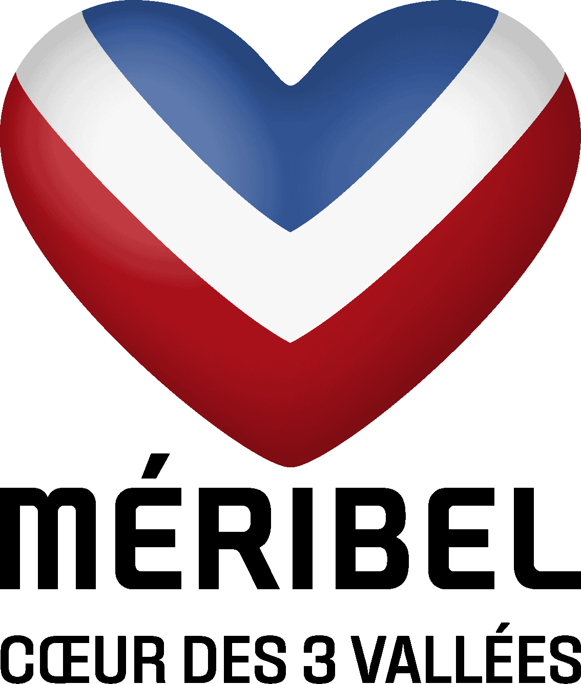 Cœur avec drapeau français