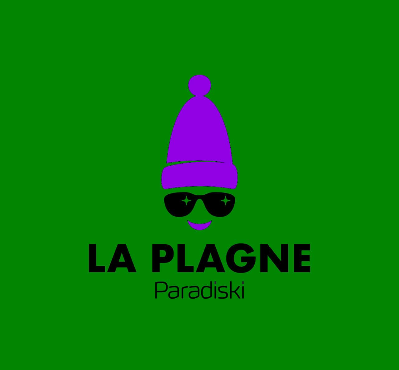 Flocon Vert logo avec personnage amusant